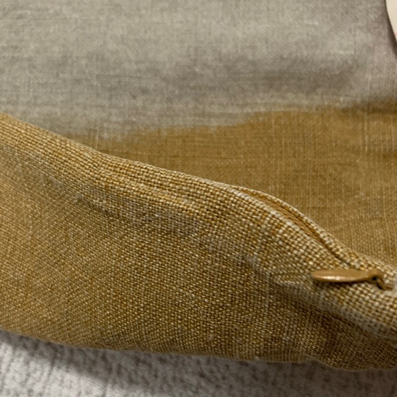 Chic Linen Two-Tone Accent Pillow Covers - Picture 5 of 7